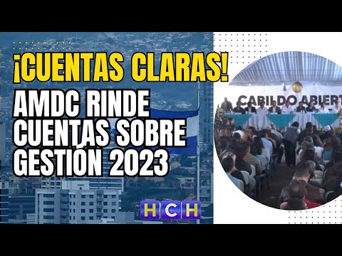 En Cabildo Abierto, AMDC rinde cuentas sobre gestión 2023