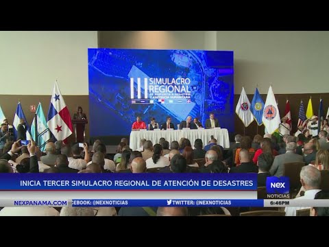 Inicia Tercer Simulacro Regional de Atencio?n de Desastres