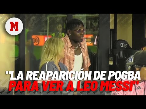 Pogba reaparece en el Inter de Miami - Charlotte FC de la MLS  I MARCA