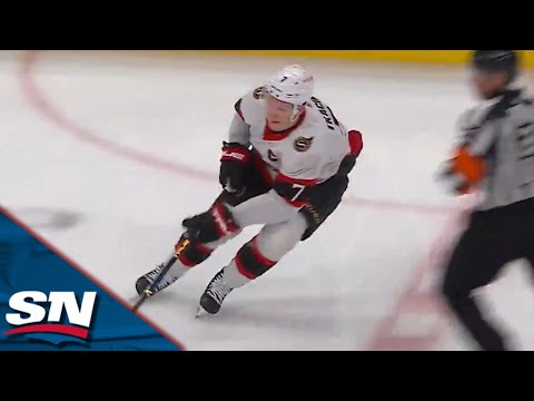 Brady Tkachuk Comes Flying Out Of The Box For A Breakaway Goal