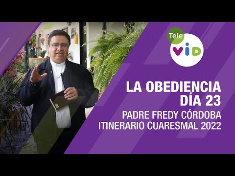 La obediencia, día 23  Padre Fredy Córdoba - Tele VID