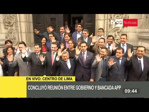 APP apoyará reformas políticas y de justicia, anuncia César Acuña