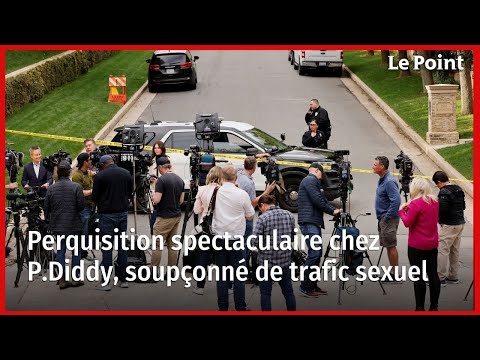 Perquisition spectaculaire chez P.Diddy, soupçonné de trafic sexuel