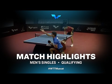 Table Tennis 🥍 Manush Utpalbhai Shah vs Zhou Qihao | MS | WTT Contender Muscat 2022 (Qual)