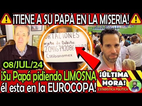 LORET MAL HIJO ¡ Mientras su PADRE pide LIMOSNA el en EUROPA !