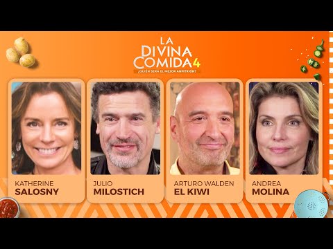 La Divina Comida - Kathy Salosny, Julio Milostich, El Kiwi y Andrea Molina