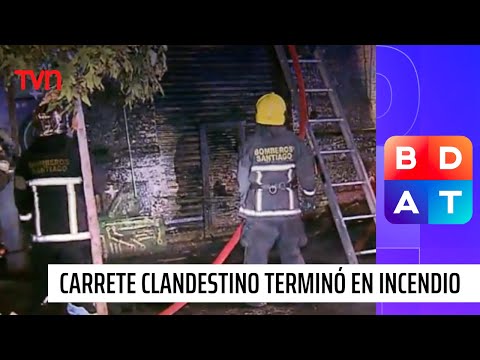 Carrete clandestino terminó con incendio en cité en Santiago Centro | Buenos días a todos