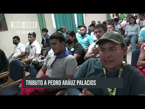 INATEC homenajea al Cmdt. Pedro Aráuz Palacios en Granada - Nicaragua