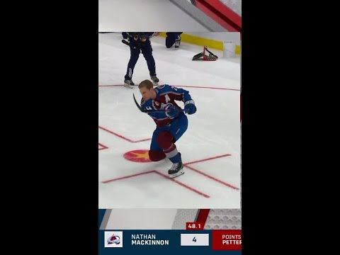 Nathan MacKinnon The One Timer Champ At NHL All-Star Skills ⭐️