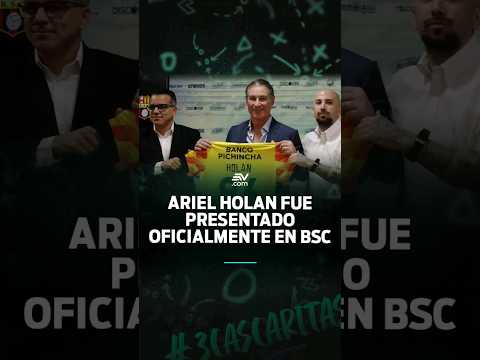 Ariel Holan fue presentado oficialmente en Barcelona SC | 3 cascaritas #BSC #copalibertadores2024