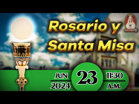 Rosario y Santa Misa en Caballeros de la Virgen, 23 de junio de 2024 ? 11:30 a.m.