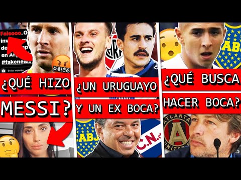 MESSI se hizo VIRAL por TODO esto+ RIVER busca a ESTOS 2 jugadores+ BOCA sumó a ALMENDRA para ESTO ?