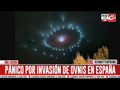 Pánico por invasión de OVNIS en España