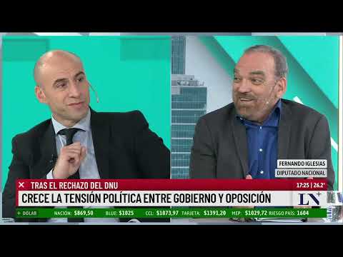 Fernando Iglesias tras el rechazo del DNU en el senado: No creo que pase el proyecto en diputados
