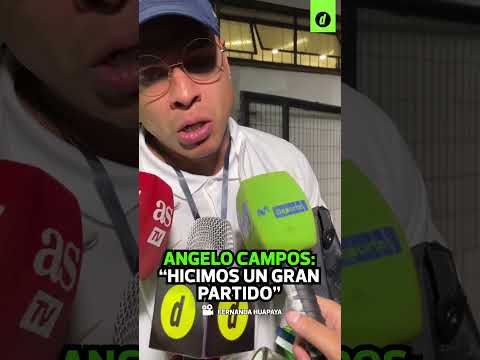 ANGELO CAMPOS tras COLO COLO 0-0 ALIANZA LIMA: Hicimos un buen partido | Depor