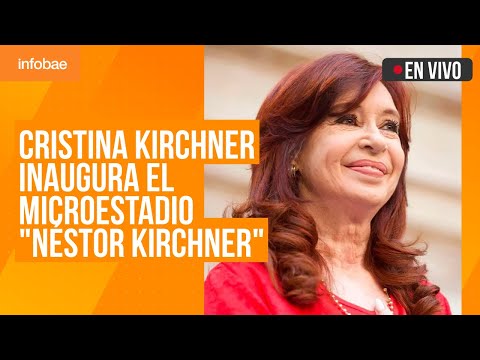 Cristina Kirchner inaugura el microestadio Néstor Kirchner en Quilmes