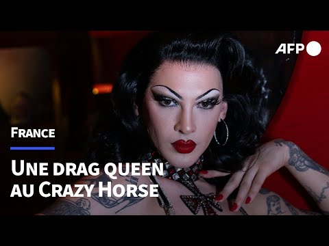 Violet Chachki, une drag queen sur la scène du Crazy Horse | AFP