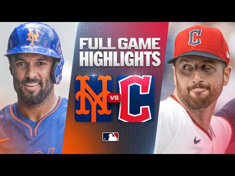 뉴욕 메츠 vs 클리블랜드 가디언스: 공식 풀 경기 하이라이트 (8월 6) | 2026 MLB 시즌