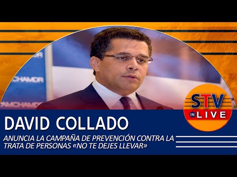 DAVID COLLADO ANUNCIA LA CAMPAÑA DE PREVENCIÓN CONTRA LA TRATA DE PERSONAS «NO TE DEJES LLEVAR»