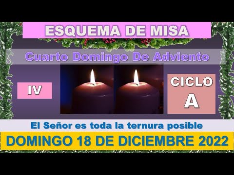 ESQUEMA CUARTO DOMINGO DE ADVIENTO || Catholic Daily Mass Readings and Reflections ||