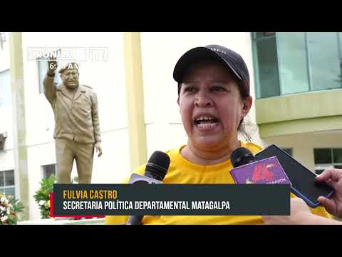 Matagalpa rinde homenaje al comandante Hugo Chávez - Nicaragua