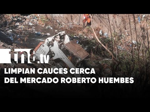 Antes que llegue el invierno a Managua, limpian cauces del Roberto Huembes