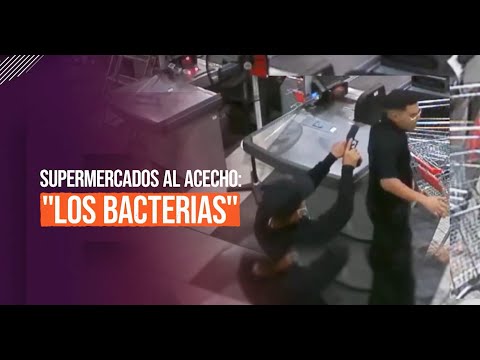 Los bacterias: intimidaban trabajadores y clientes con armas de fuego en supermercados