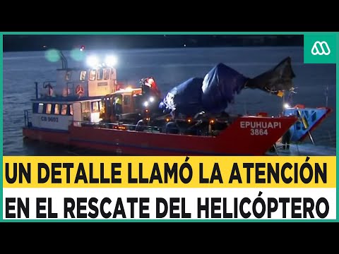 Pericias sobre el helicóptero del expresidente Sebastián Piñera