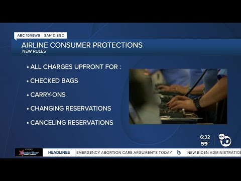 A look at the new federal rules protecting air travelers