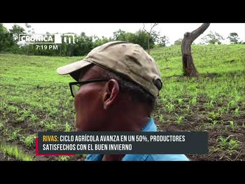 Agricultores de Rivas expectantes para la siembra de primera - Nicaragua
