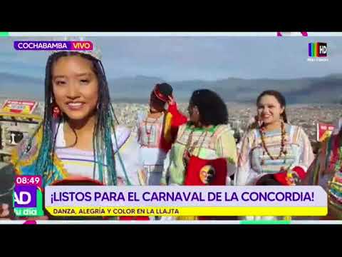 La Llajta ya vive el carnaval de la Concordia 2024