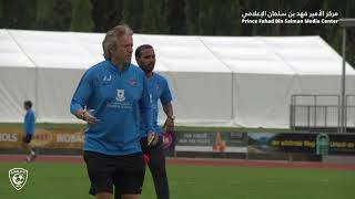 شاهد .. إبداع المهاجمين ونجومية الحرّاس في تدريبات الهلال