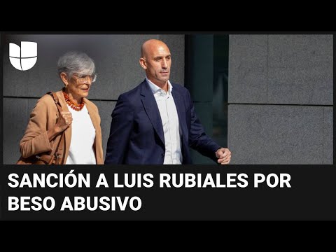 Luis Rubiales, inhabilitado por la FIFA por beso abusivo a la jugadora Jennifer Hermoso