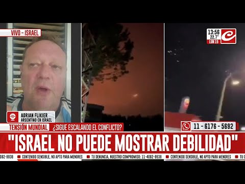 Conflicto en Medio Oriente: habla argentino que vive cerca de la Franja de Gaza
