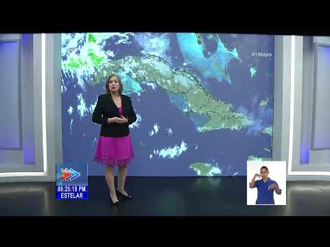El Tiempo en Cuba: tarde cálida y aisladas lluvias