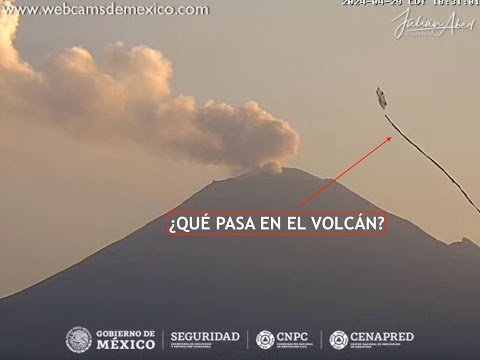 #POPOCATÉPETL | Monitorea aquí su actividad. El #Volcán #EnVivo