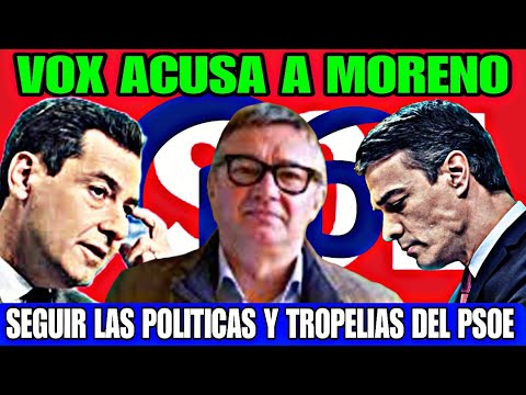 MANUEL GAVIRA, VOX, ACUSA A JUANMA MORENO DE HACER LAS MISMAS TROPELIAS QUE LOS SOCIALISTAS