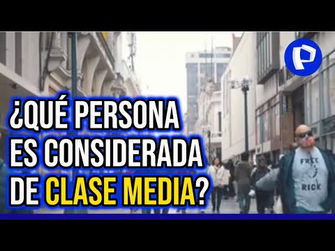 IPE: solo tres de cada 10 peruanos pertenecen a la clase media