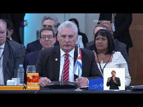 Presidente de Cuba destaca importancia de la unidad en la CELAC