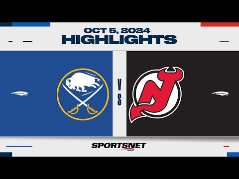 NHL Global Series Highlights | Sabres vs. Devils - October 5, 2024