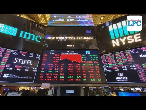 Wall Street se mantiene desplomado por petróleo y COVID-19