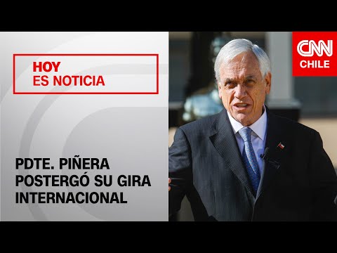 Presidente Piñera postergó su gira internacional por razones “únicamente de índole sanitarias”
