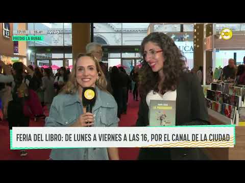 En vivo con Agustina Bassi y Analía Cobas en la Feria del Libro de Buenos Aires ?DPZT? 03-05-24
