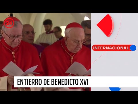 Enterraron a Benedicto XVI después de multitudinario funeral | 24 Horas TVN Chile
