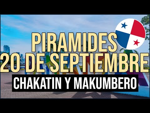 Pirámide Lotería de Panamá Miércoles 20 de Septiembre 2023 - Pirámide de Chakatin y de Makumbero