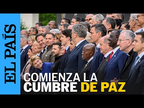 GUERRA UCRANIA | Un centenar de líderes mundiales acuden a la cumbre de paz y respaldan a Zelenski