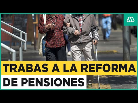 Oposición pone trabas a la reforma de pensiones: Proponen tasas más altas