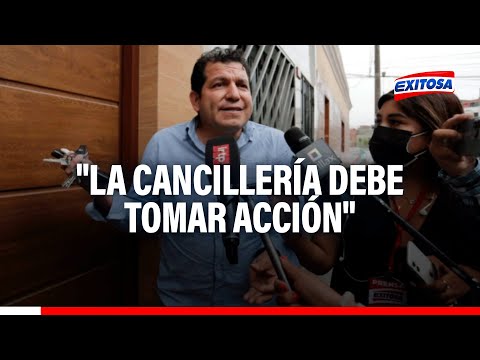 Alejandro Sánchez evita expulsión de EE.UU.: La Cancillería debe tomar acción, indica exministro