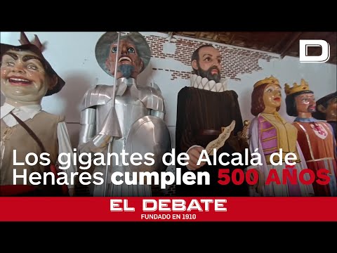 Los gigantes de Alcalá de Henares se preparan para celebrar sus primeros 500 años