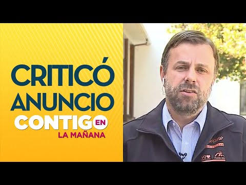 Alcalde de Puente Alto sobre cuarentena “No estoy de acuerdo pero acataré” - Contigo en La Mañana